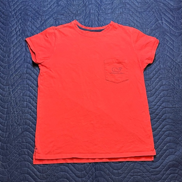 Vineyard Vines Other - Men's Vineyard Vines Pink/Light Red Short Sleeve T-Shirt With Pocket -Sz XS